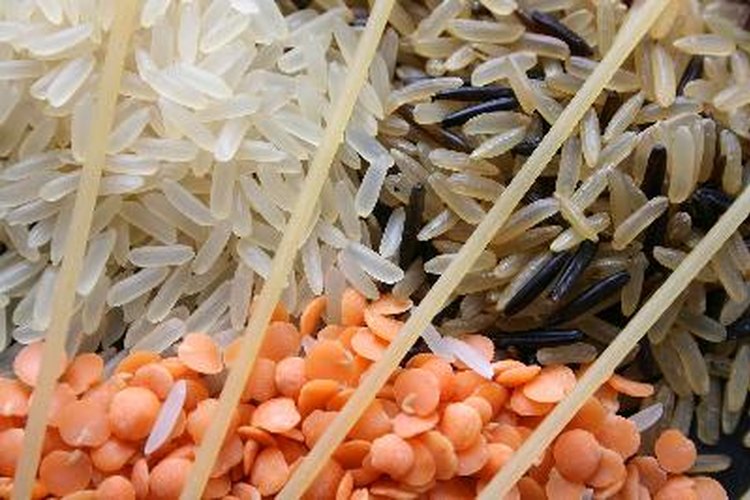 Tipos de alimentos.