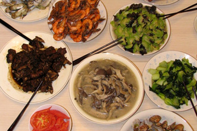 Algunos alimentos de la comida china son nutritivos y bajos en grasa y calorías.