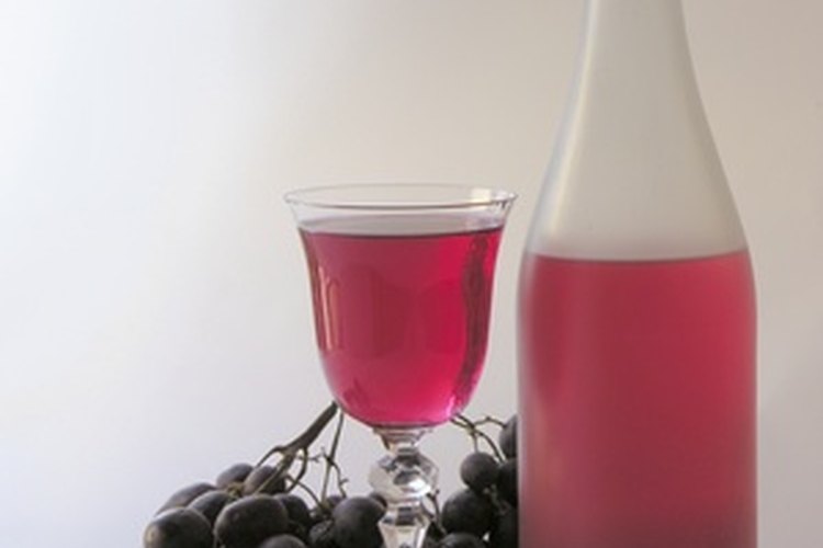 Vino tinto dulce.