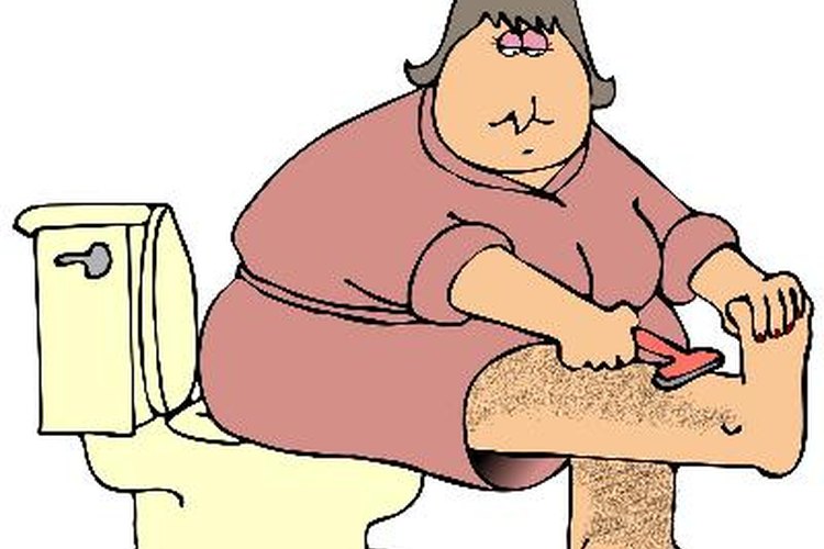 Las mujeres que se depilan con cera o afeitan su zona púbica tienen riesgo de desarrollar pelos encarnados en los labios vaginales.