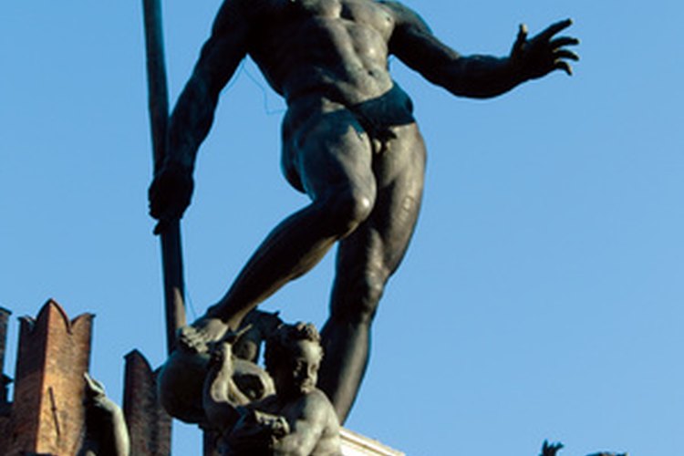 Poseidón se casó con Amphitrite pero fue padre de otros niños.