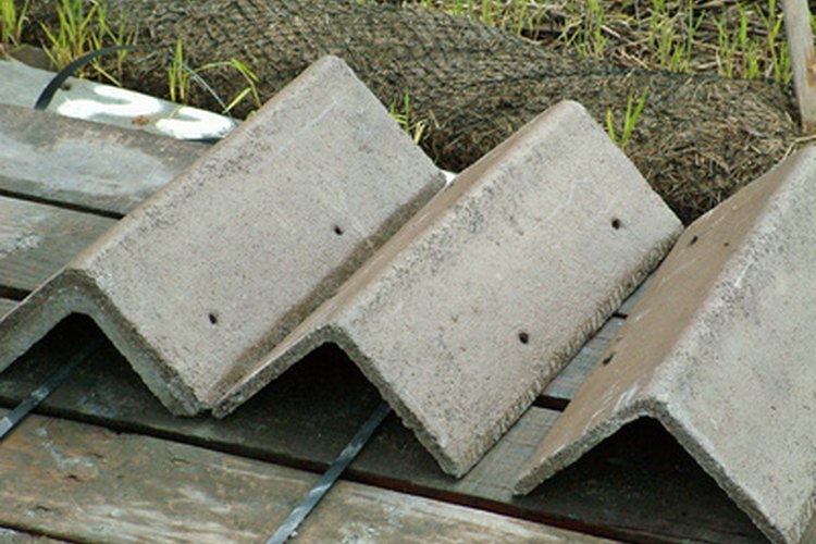Los techos de goma y de plástico están hechos de materiales reciclados.