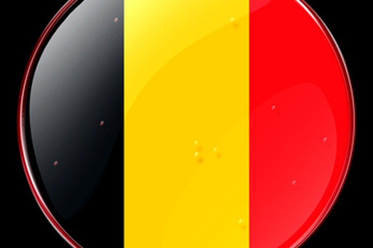 Bandera de Bélgica.