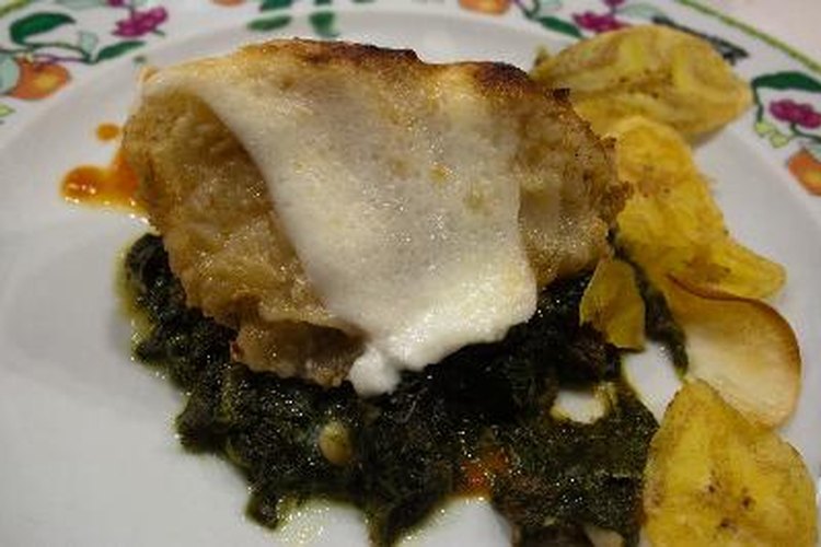 Se pueden lograr recetas sabrosas a base de espinacas.