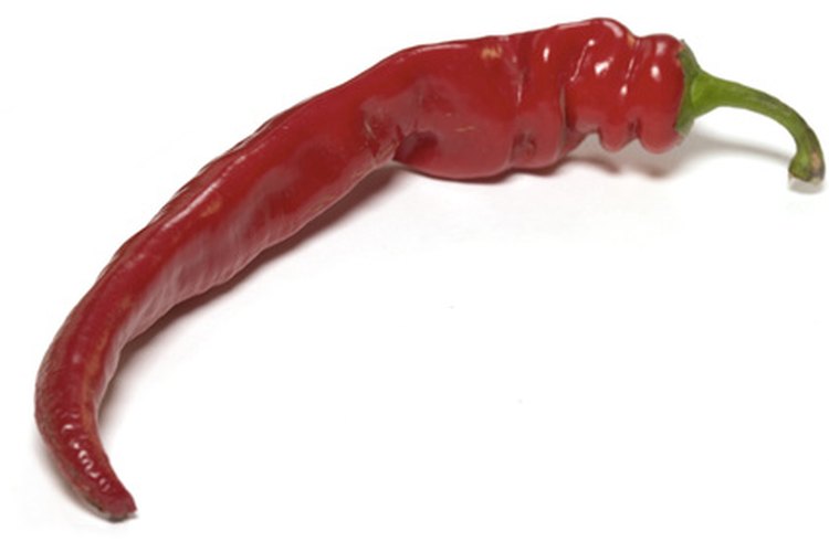 El chile molido es un ingrediente de los pimientos rojos.