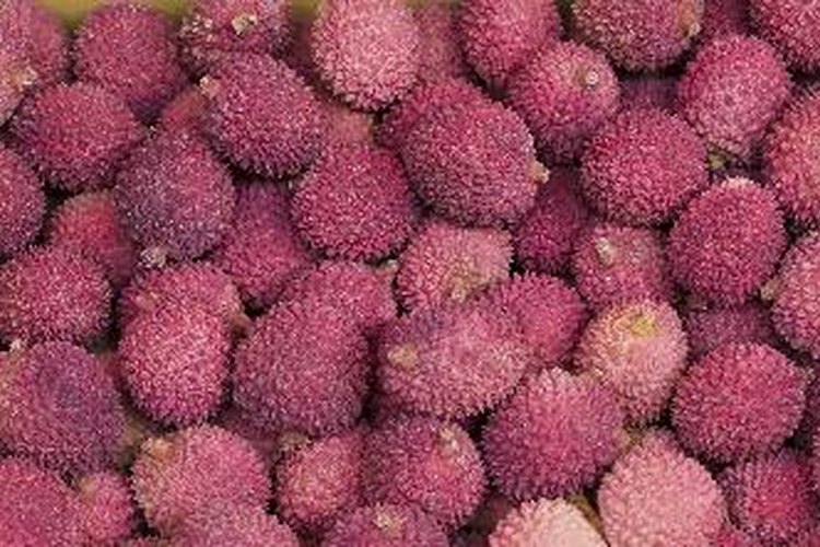 Un lichi es un fruto pequeño y suculento de origen asiático.