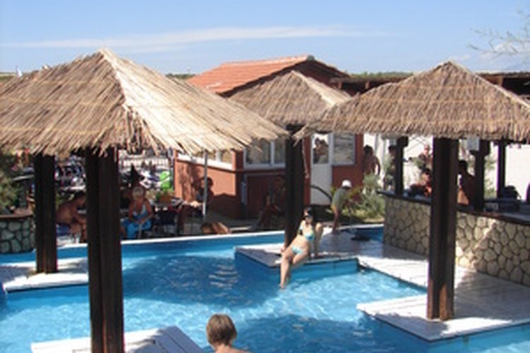 Piscina con islas.