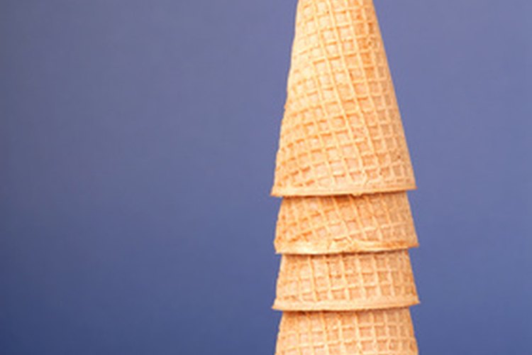 Cucuruchos de helado.