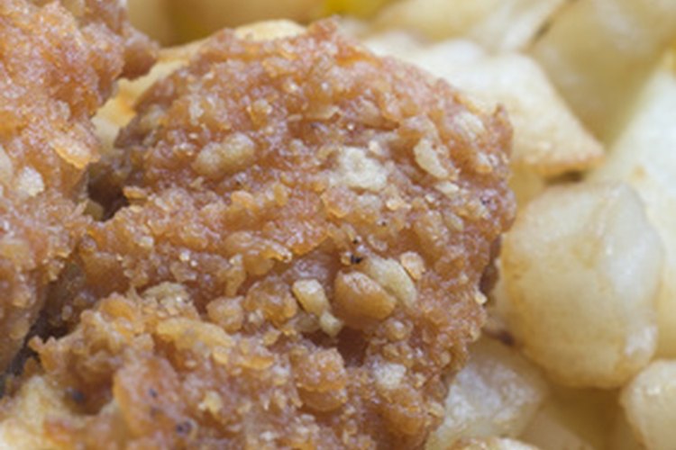 El maíz, el puré de patatas o las patatas fritas son un gran acompañamiento para los medallones de pollo.