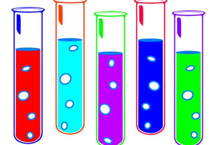 Los tubos de ensayo son los envases de vidrio utilizados en experimentos científicos.