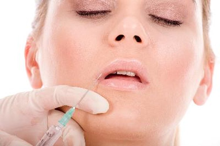 Botox para hacer desaparecer las arrugas.