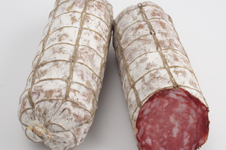 Uno de los manjares de la cocina italiana: el salami.