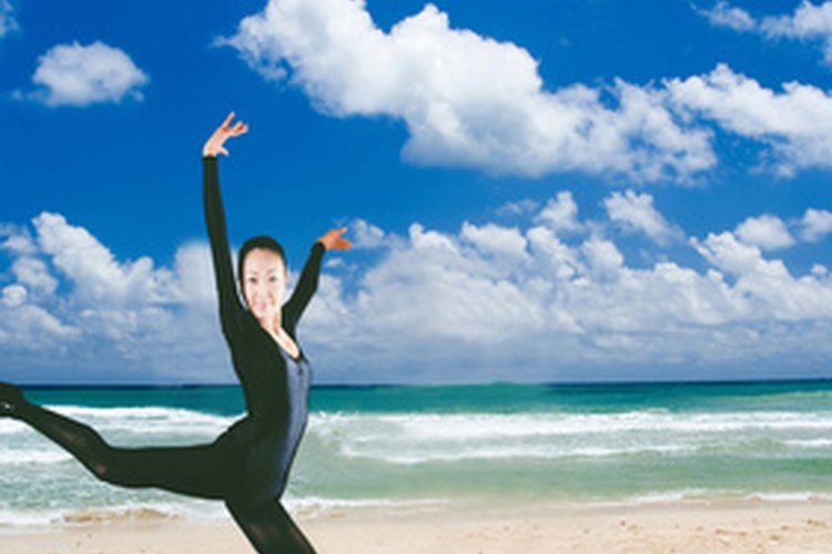 Los saltos de Ballet requieren mucha fuerza.