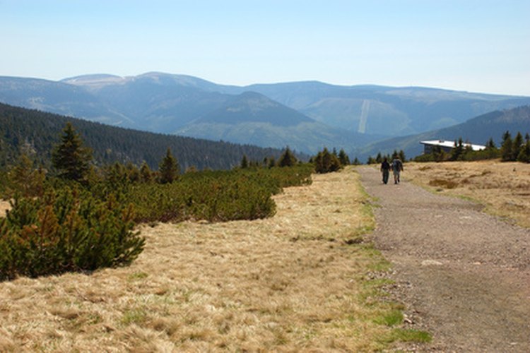 El sendero de los Apalaches comienza en el norte de las montañas de Georgia.