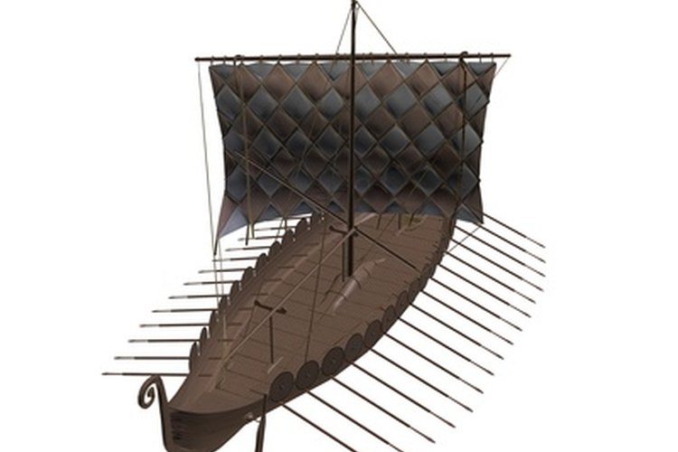 Técnicas para construir barcos vikingos.
