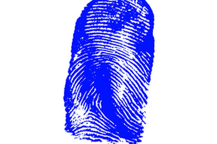 Una huella digital es a menudo una prueba crucial en un caso criminal.