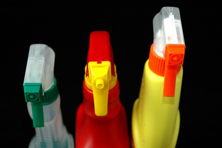 Botellas de limpieza