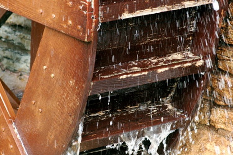 Rueda de agua.