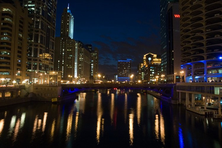 Las luces de Chicago.