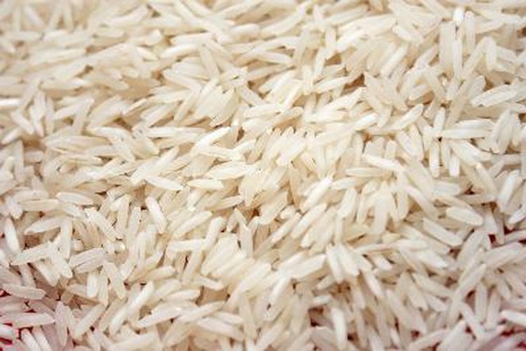 Alimentos básicos como el arroz.
