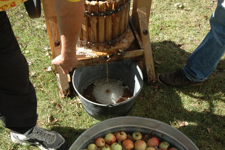 Elabora sidra con manzanas frescas o con sidra sin conservadores.