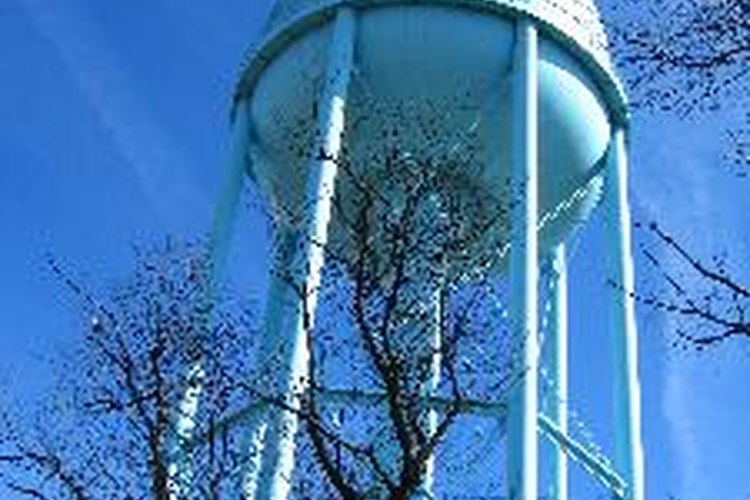 Es importante que los tanques de agua estén elevados.