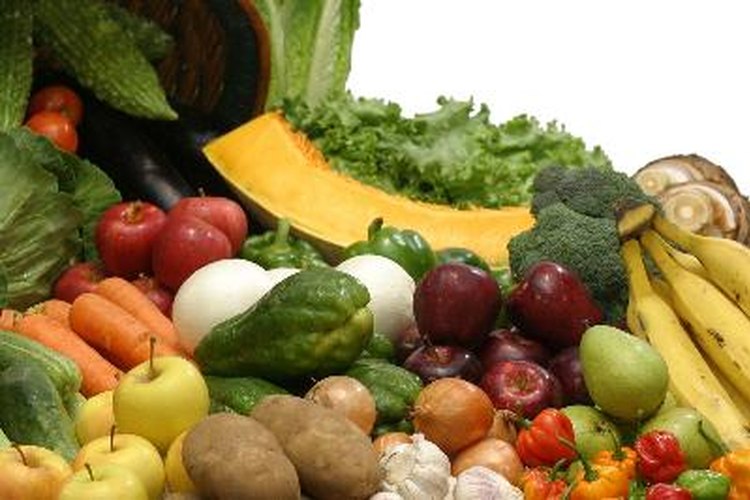 Frutas y verduras.