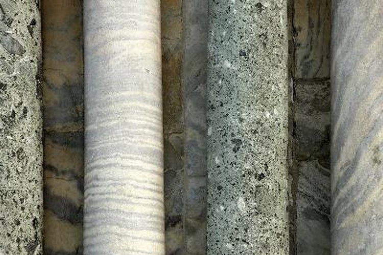 Columnas de mármol.