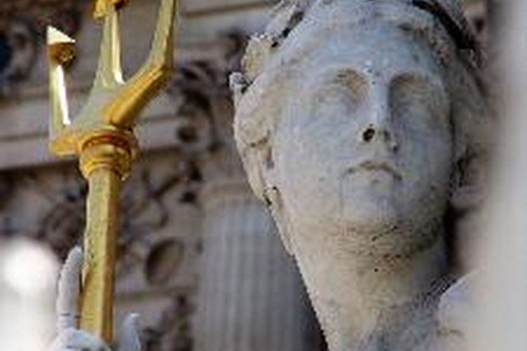 Poseidón era un dios en la mitología griega que gobernaba el reino del mar.