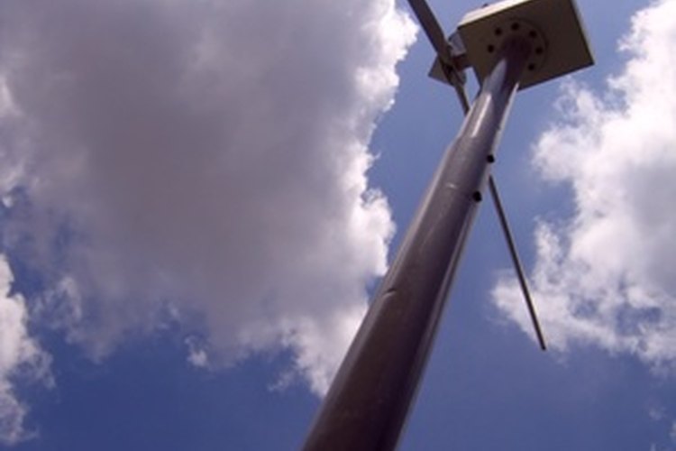 Un molino de viento puede usarse como un generador de energía eléctrica.