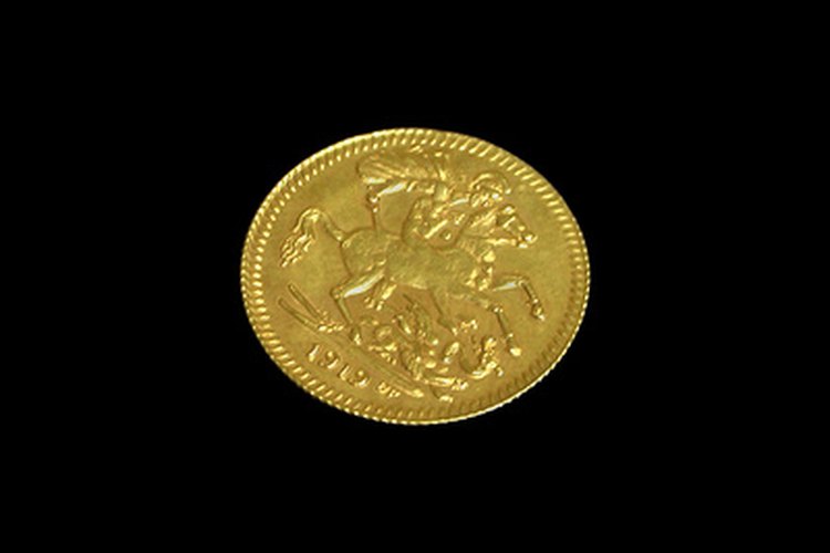 La tradición dice que una moneda dorada trae suerte a los griegos.