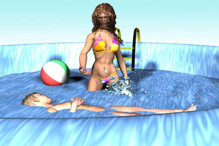Piscinas.