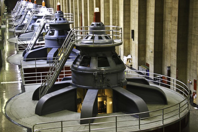 Las turbinas de vapor convierten la energía térmica en eléctrica.