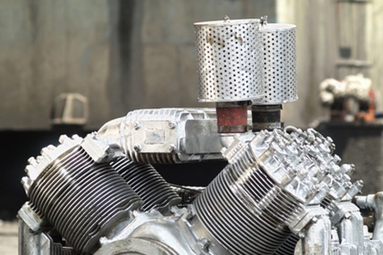Motor de refrigerante de aire.