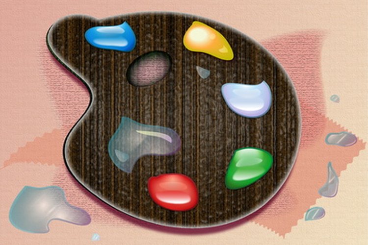 Las pinturas a base de aceite pueden ser difíciles de eliminar.