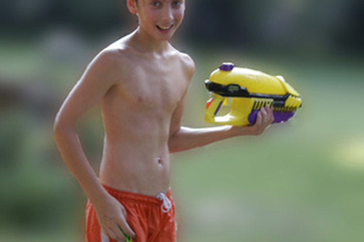 Pistola de agua.