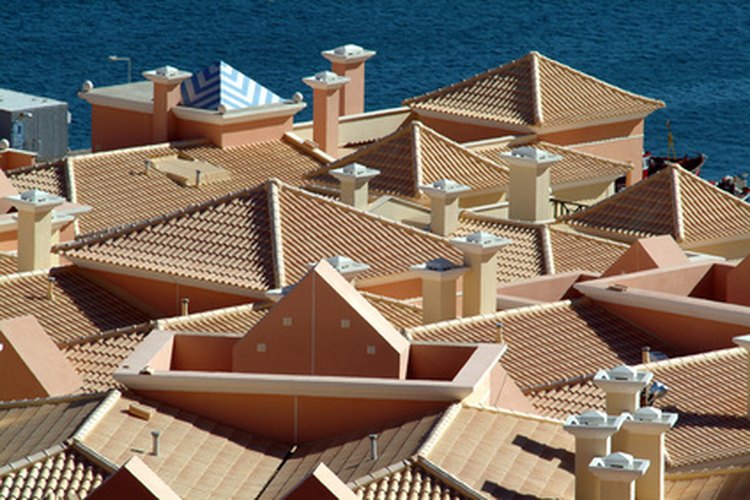 Los materiales utilizados para la construcción de los techos vienen en distintas variedades.