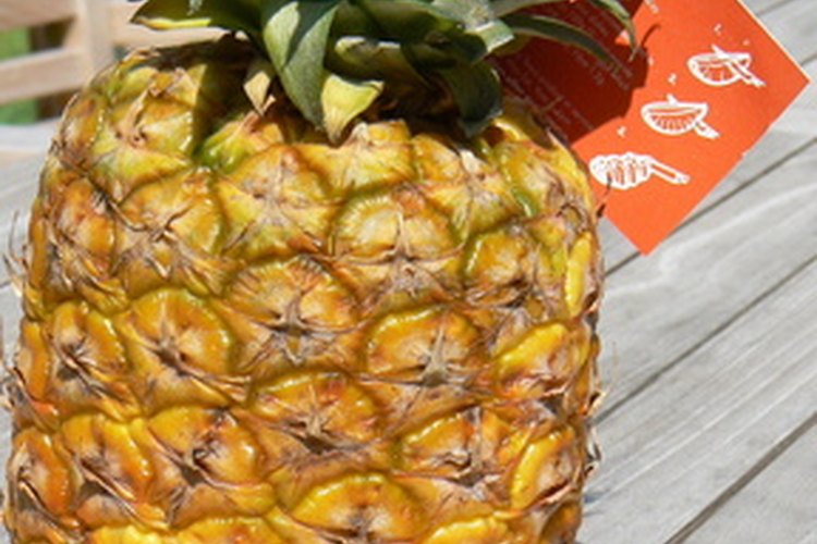Deliciosa piña caramelizada.