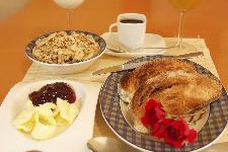 Un desayuno bien completo.