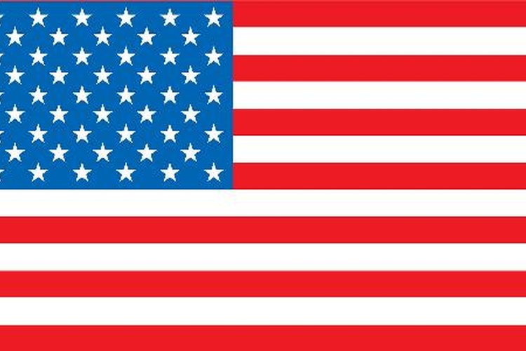 Bandera de los Estados Unidos.