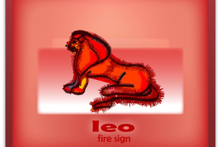 Leo es un signo de fuego fijo.
