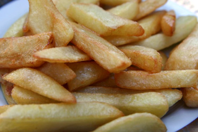 Papas fritas francesas.