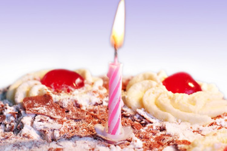 Torta de cumpleaños.