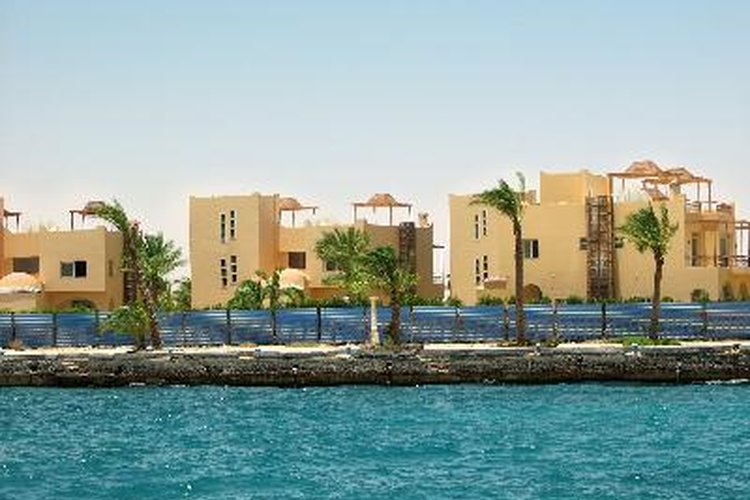 Casas de playa lujosas.