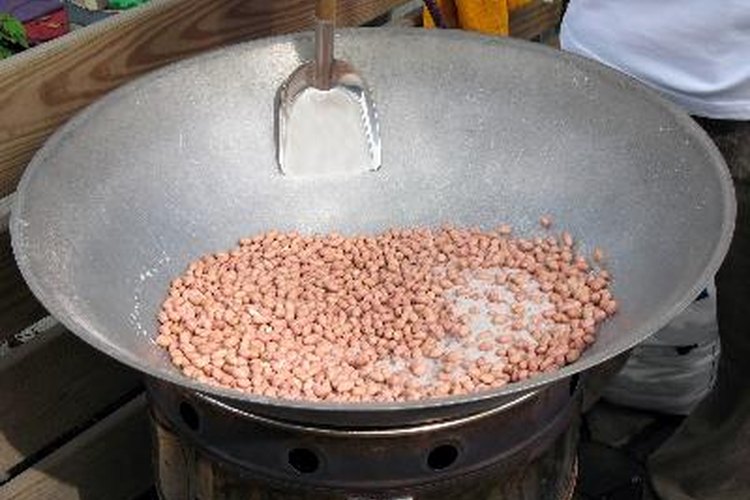 Cómo construir un tostador de maní.