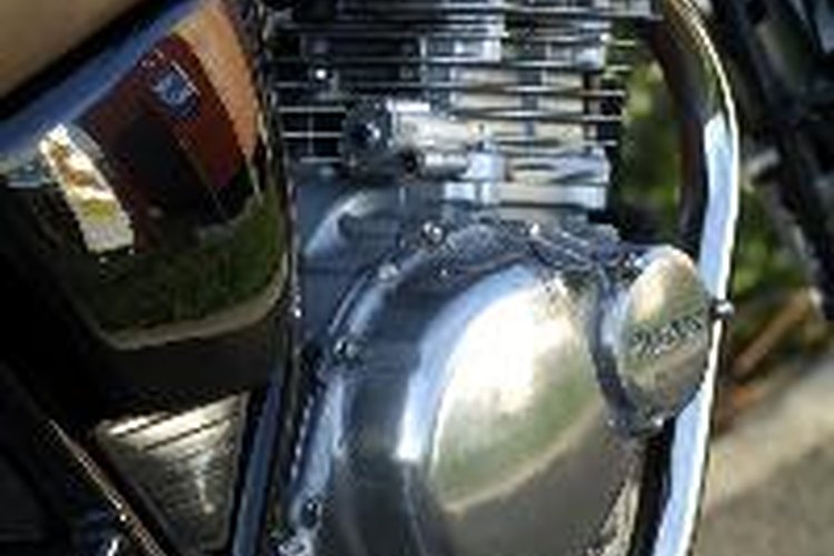 Motor de moto.
