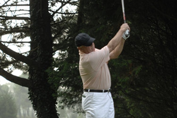 La jubilación significa tener tiempo para trabajar en ese golpe de golf.