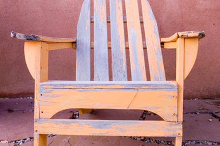 Las sillas Adirondack se originaron en el norte de Nueva York.