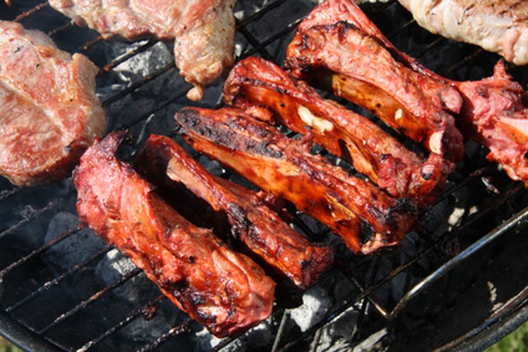 Comidas ahumadas o asadas.