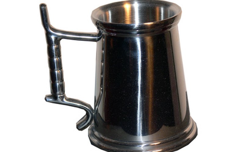 Taza de plata.